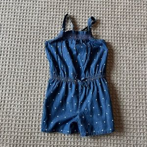 Cat and Jack girls romper. Size 7-8